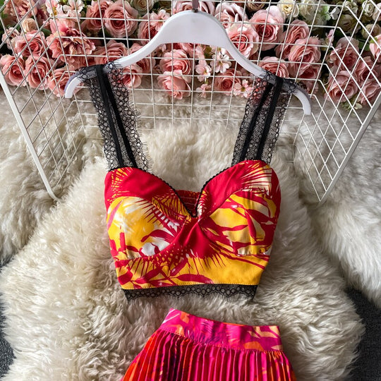 Charlotte Tropical Printed Co-ord Set