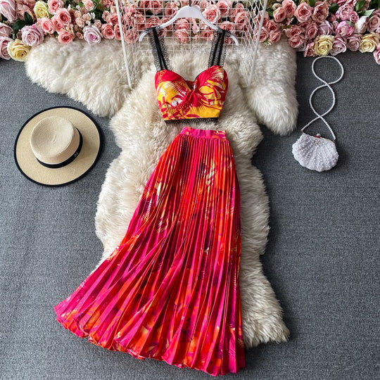 Charlotte Tropical Printed Co-ord Set
