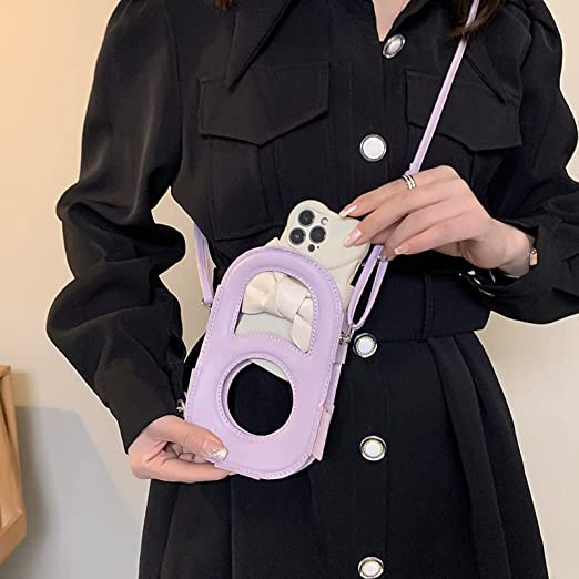 Clear Hollow out Crossbody Bag