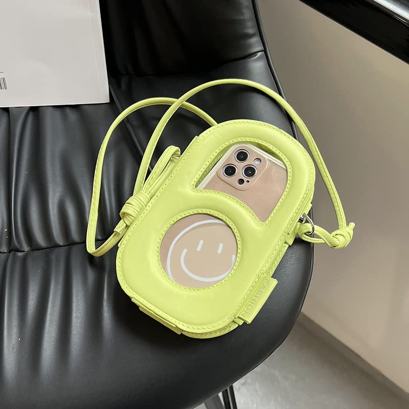 Clear Hollow out Crossbody Bag