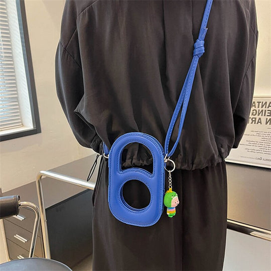 Clear Hollow out Crossbody Bag