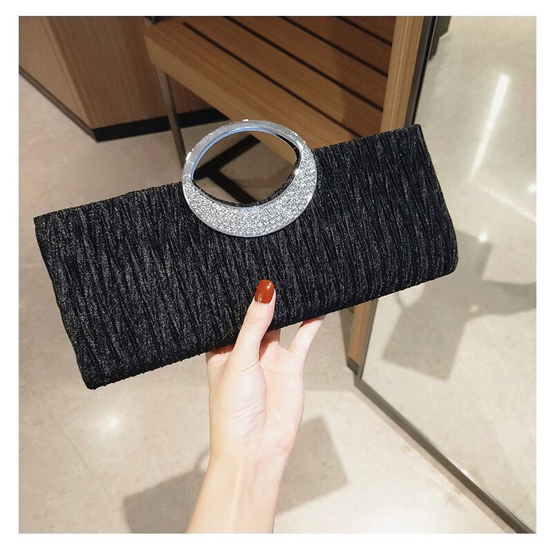 Evening Clutch with Shoulder Chain
