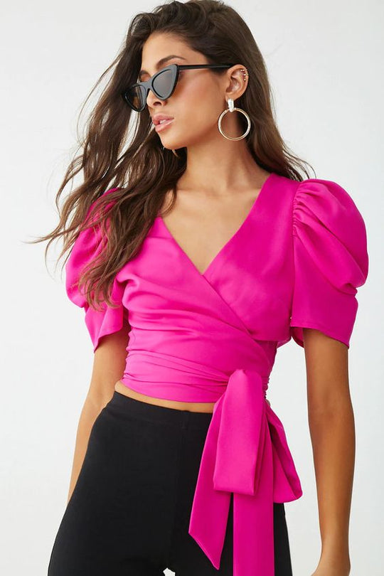 Carol Wrap Around Top