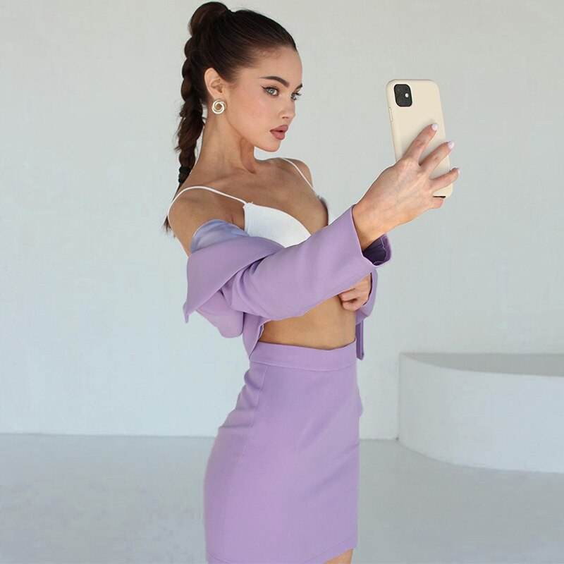 Candy Coordinated Blazer Set