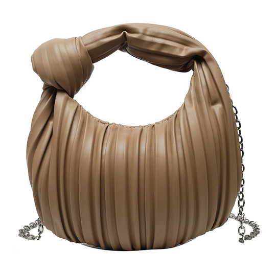 Hobo Pleated Shoulder Bag