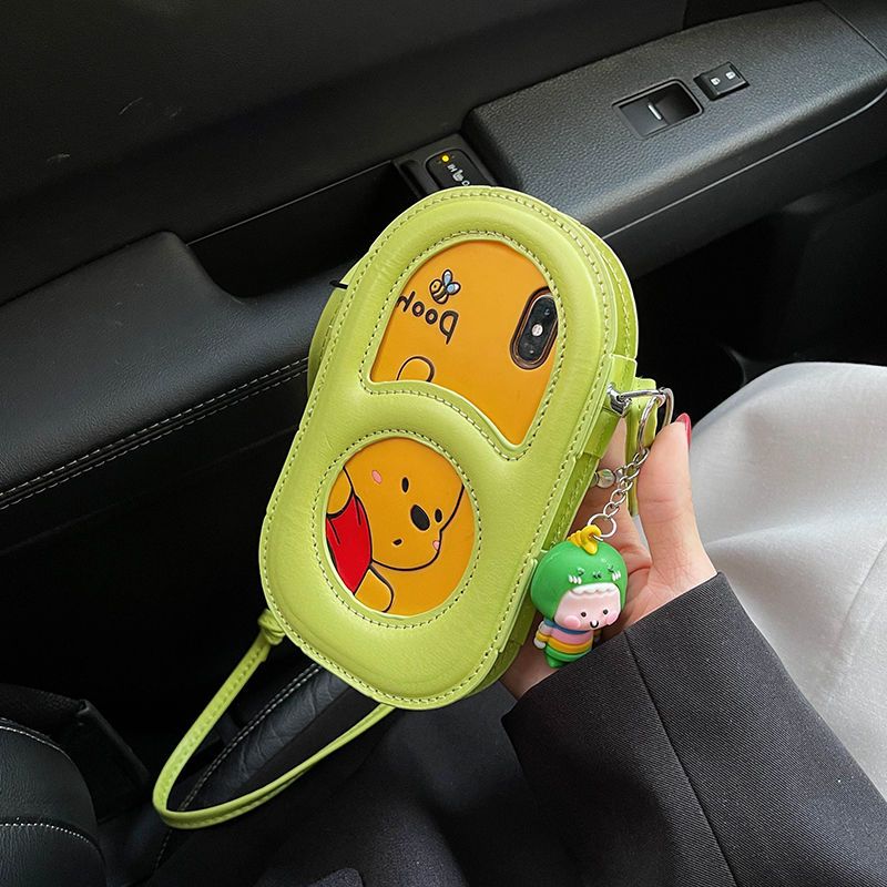 Clear Hollow out Crossbody Bag