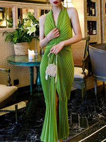 Darcy Pleated Dress