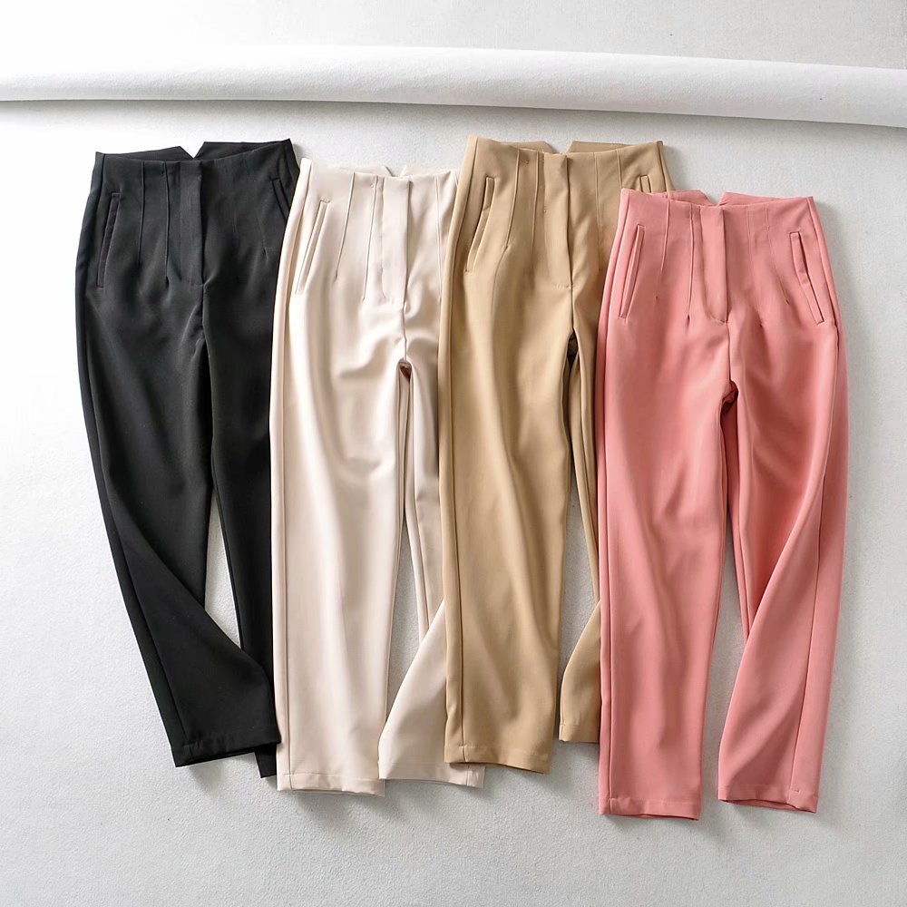 Victoria pegged High Waist Trousers