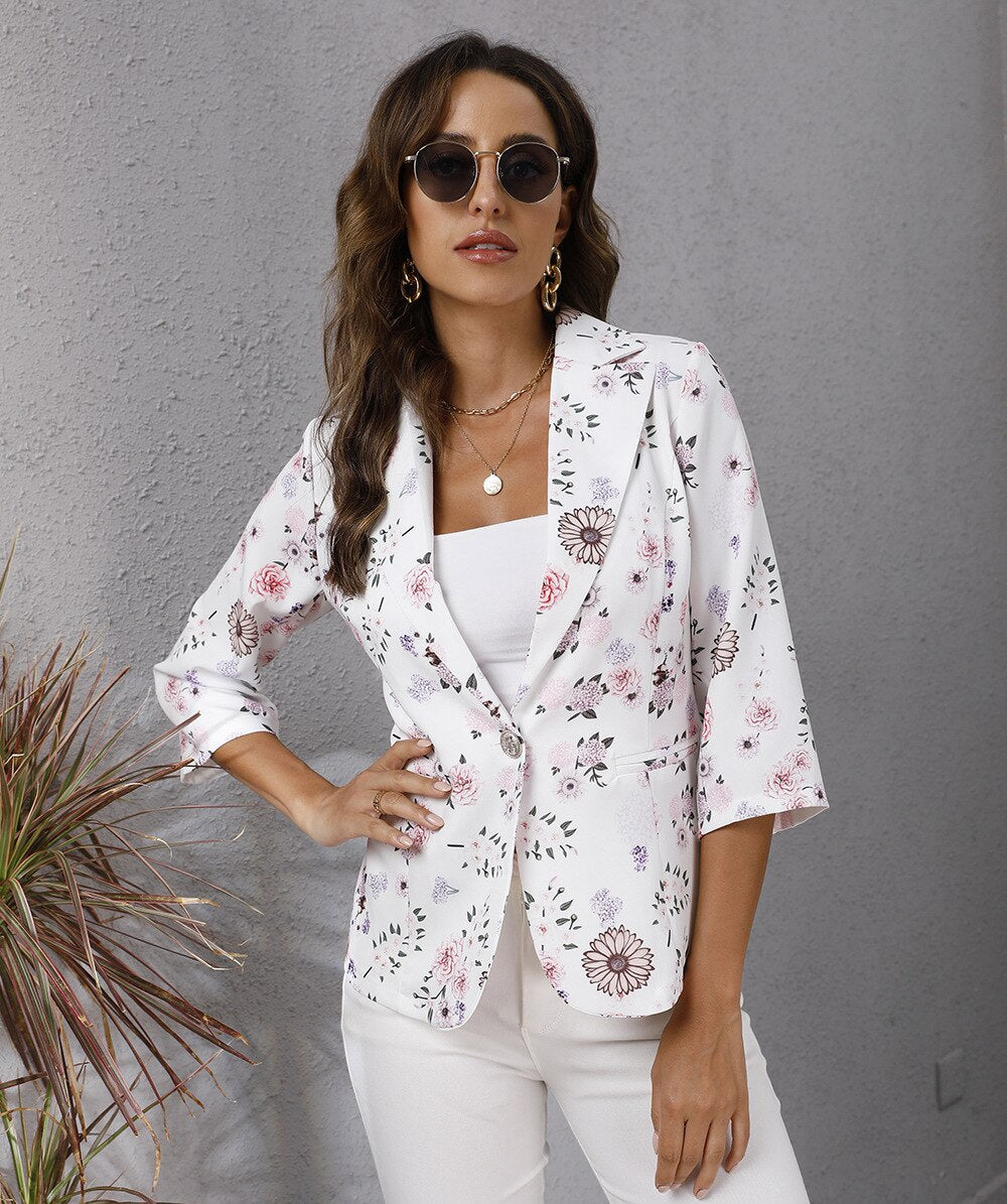 Willow Floral Blazer