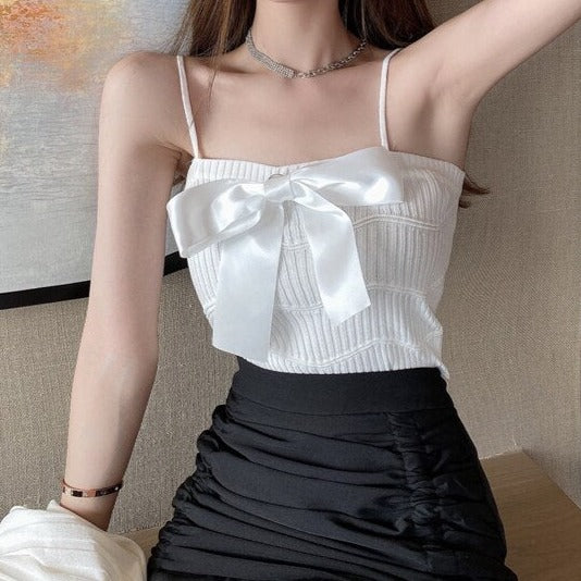 Talia cropped Bustier Tops