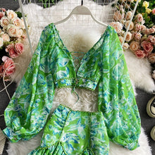 Mykonos Tropical Printed Co-ord Set