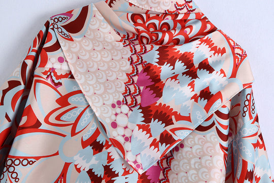 Shelly Printed Three Piece Coord Set