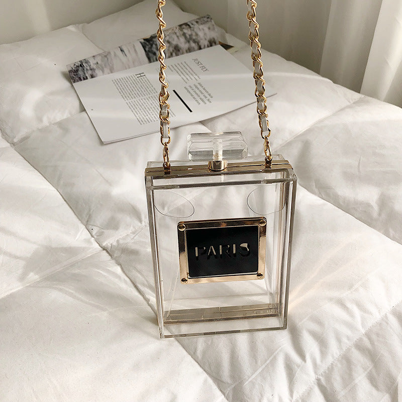 Paris Perfume Bottle Bag