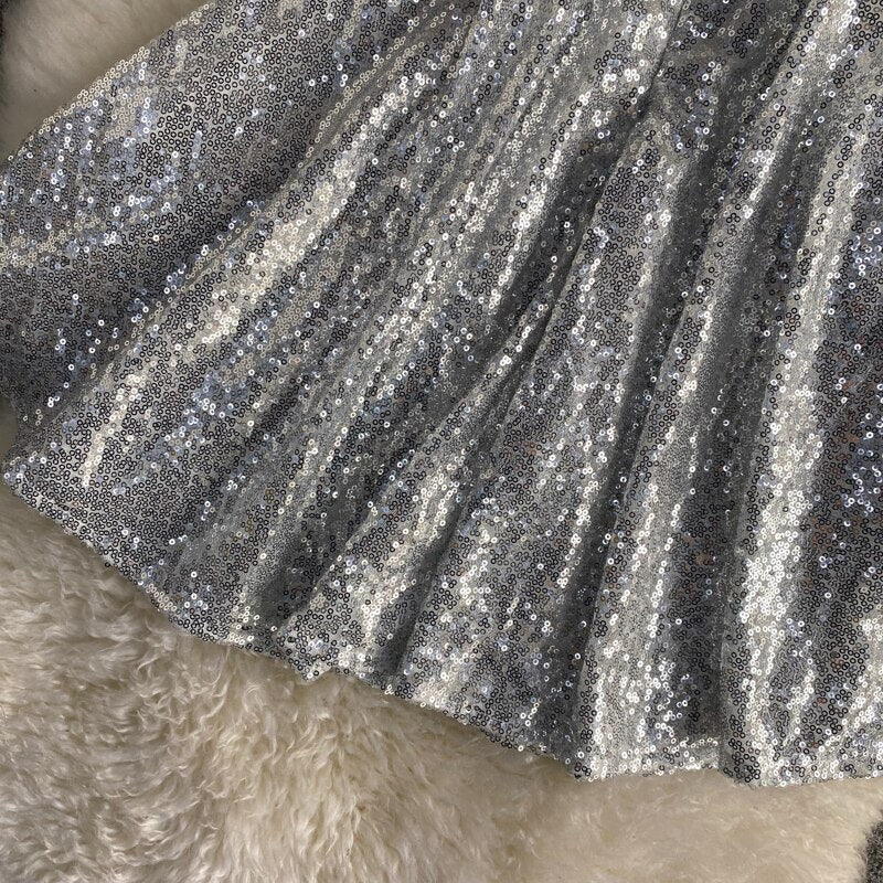 Sasha Sequined Skater Dress