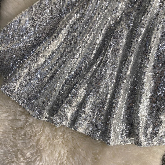 Sasha Sequined Skater Dress