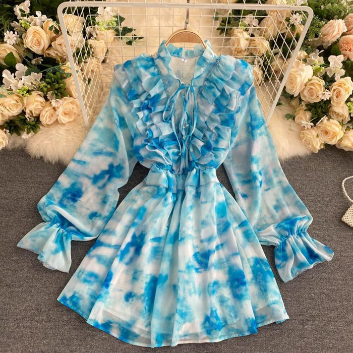 Naomi Luxury Tie-Dye Dress