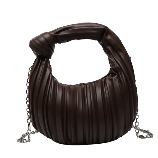 Hobo Pleated Shoulder Bag