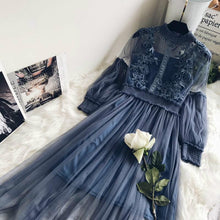 Sicilian Lace Long Veil Dress