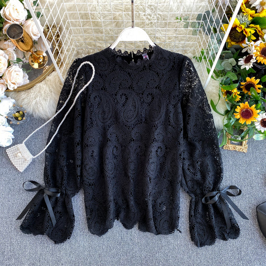 Olivia Summer Lace Vintage Blouse