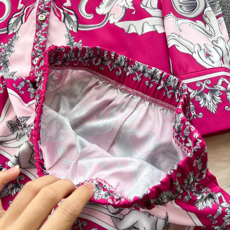 Bella Abstract Printed Coord Set