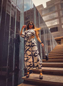 Paris Skew Collar Coord Set