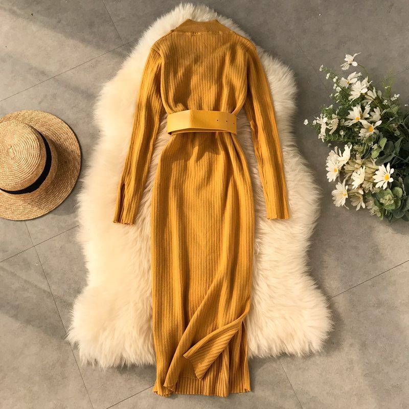 Snythia High Neck Bodycon Dress
