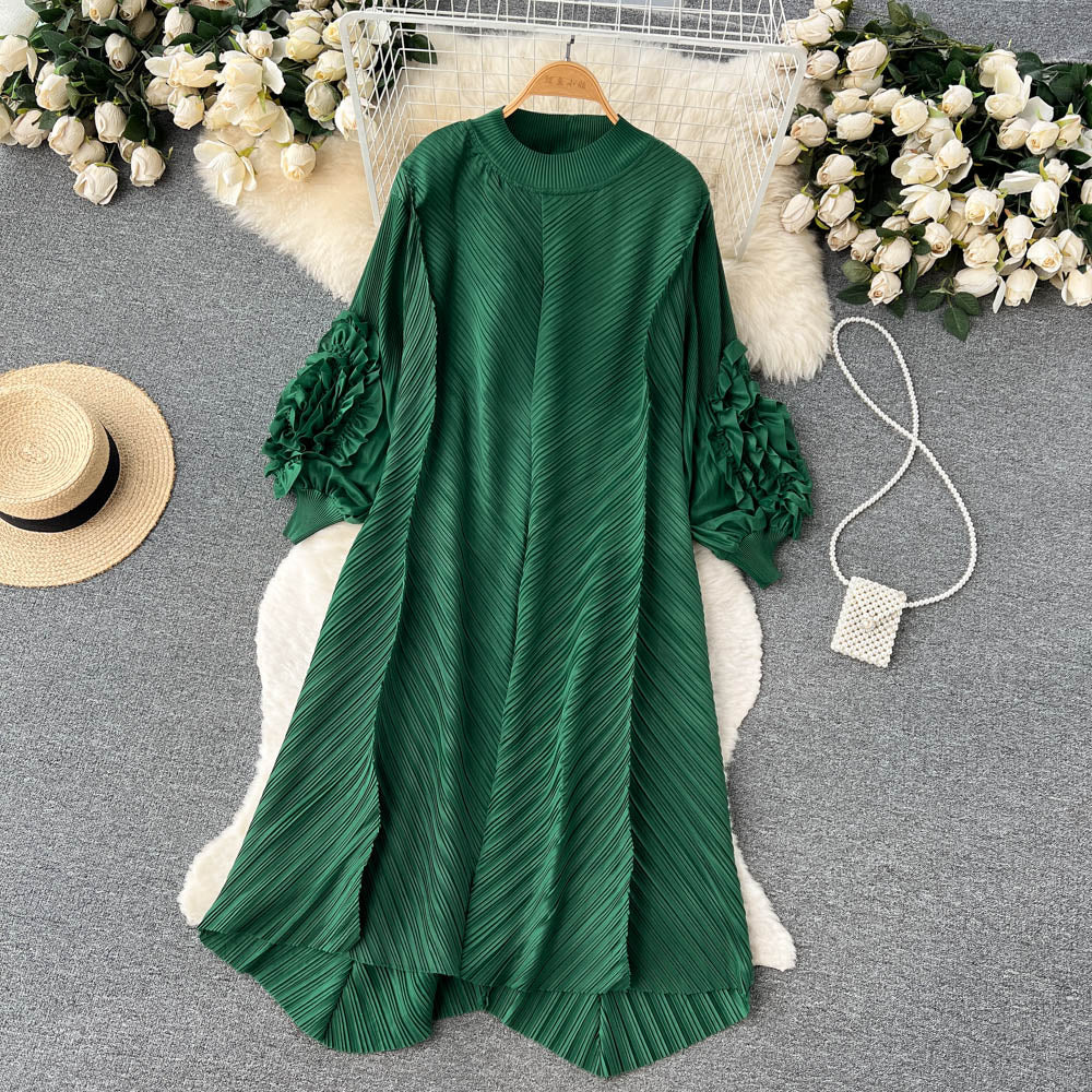 Daphne Ruffled Vintage Dress