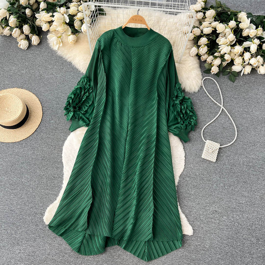 Daphne Ruffled Vintage Dress