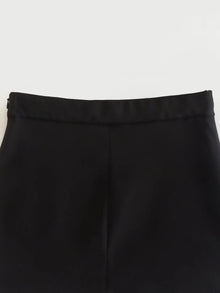 Megan High Waisted Sequin Patch work Skirt