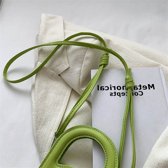 Clear Hollow out Crossbody Bag