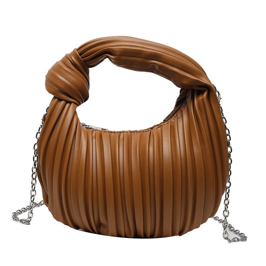 Hobo Pleated Shoulder Bag