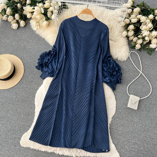 Daphne Ruffled Vintage Dress