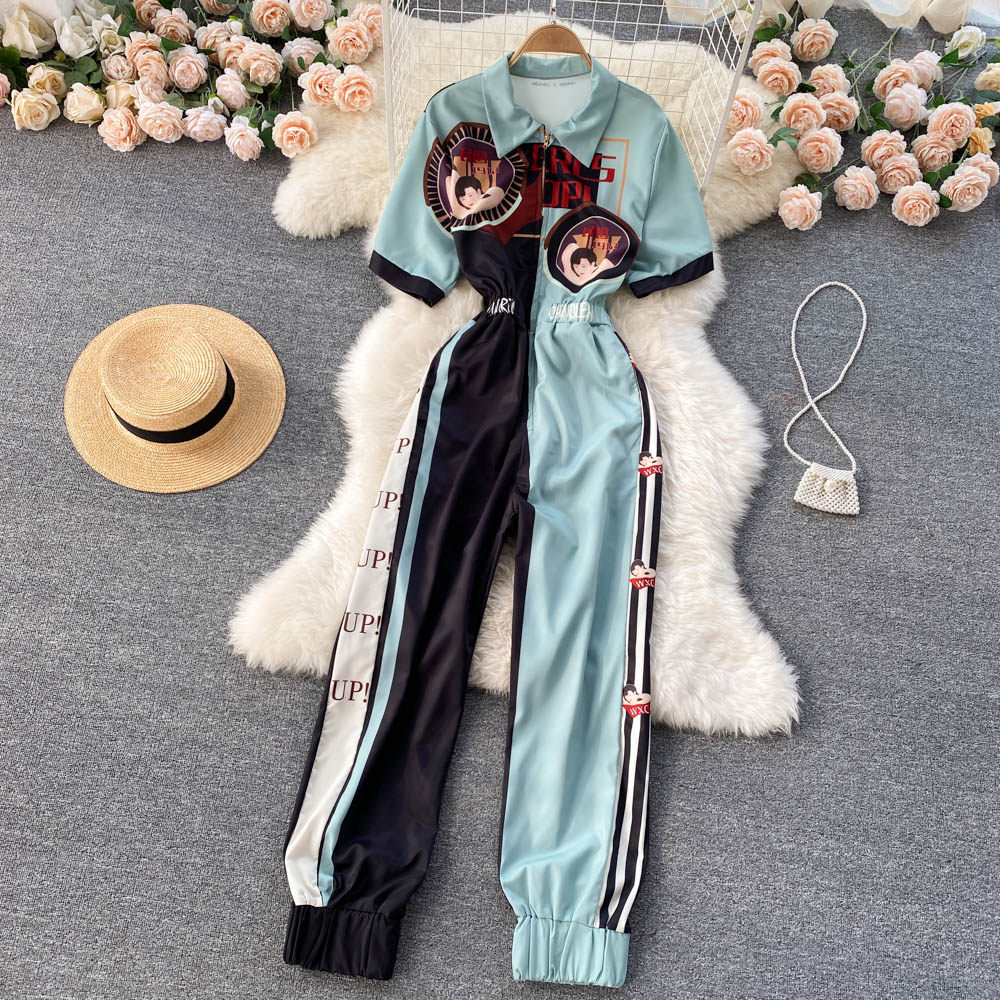 Venus Color Block Jumpsuit