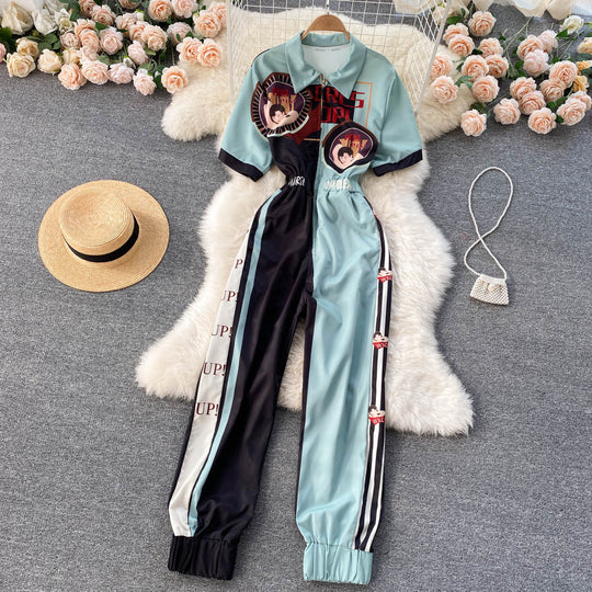 Venus Color Block Jumpsuit