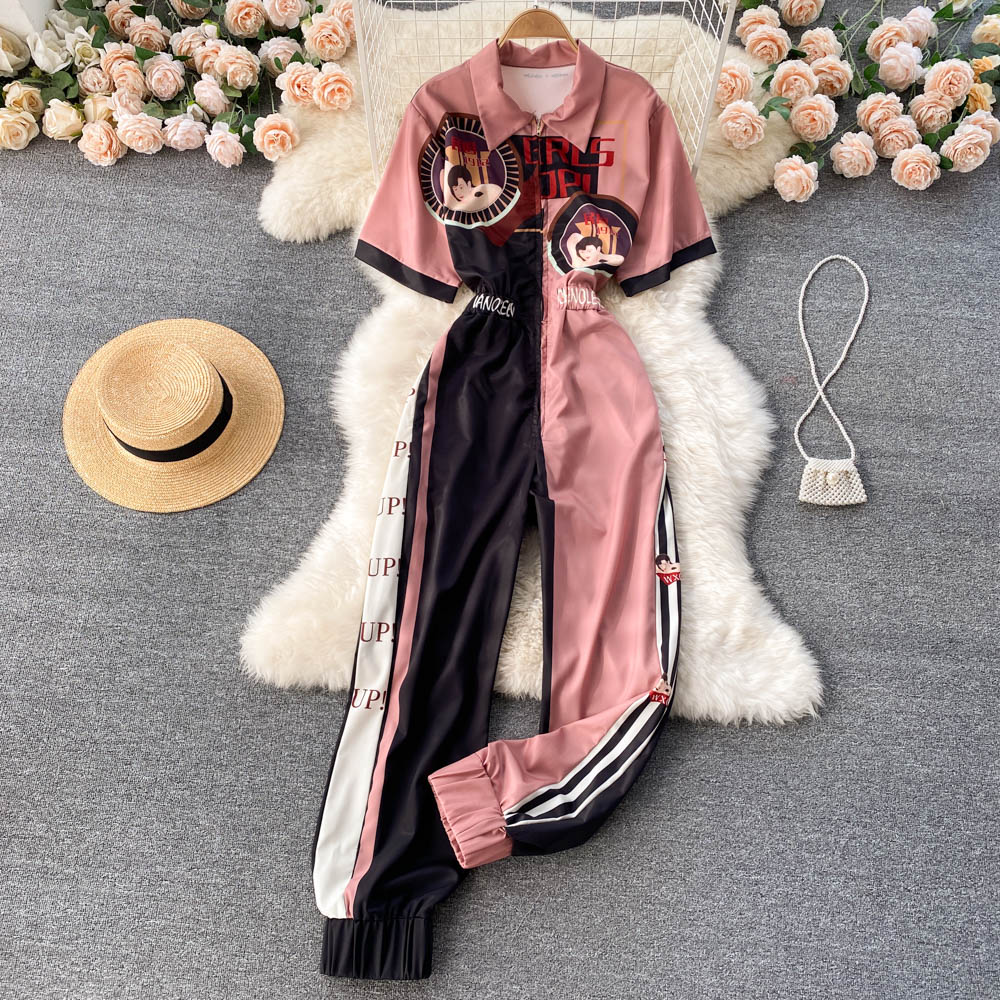 Venus Color Block Jumpsuit