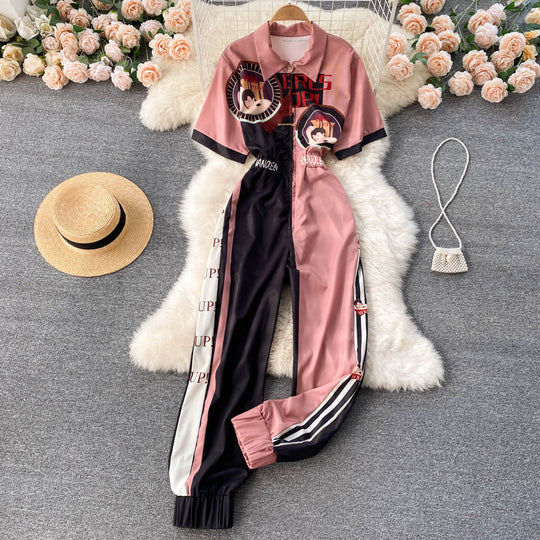 Venus Color Block Jumpsuit