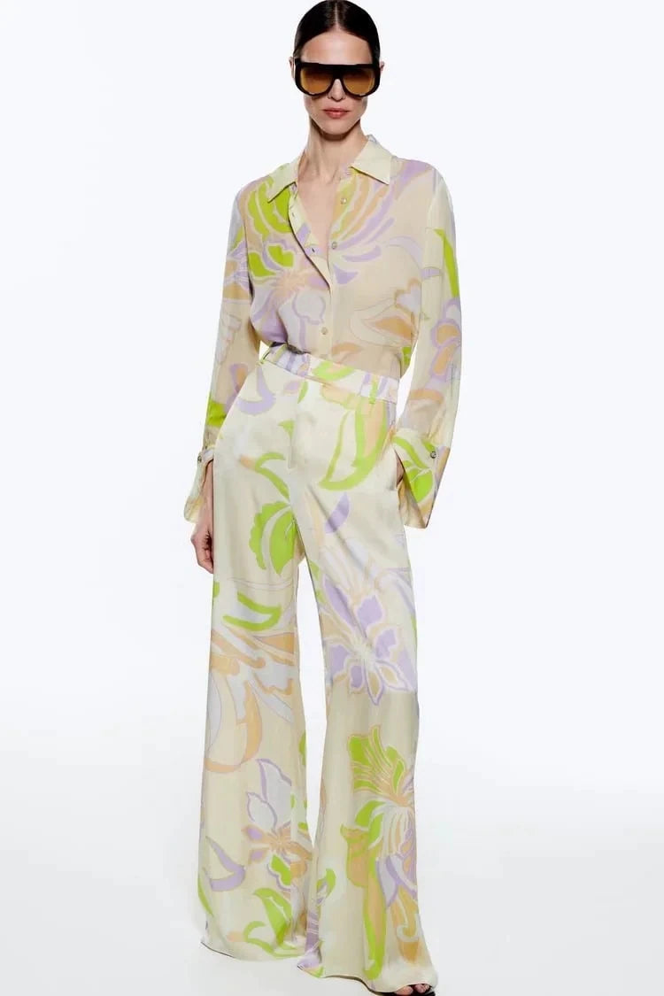 Liana Printed Coord Set