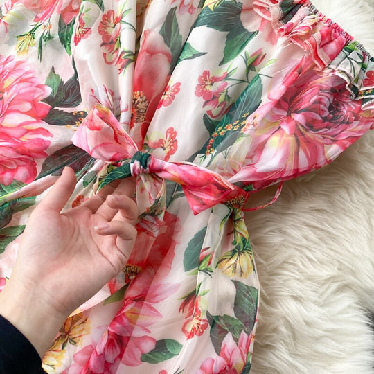 Azalea Floral Maxi Dress