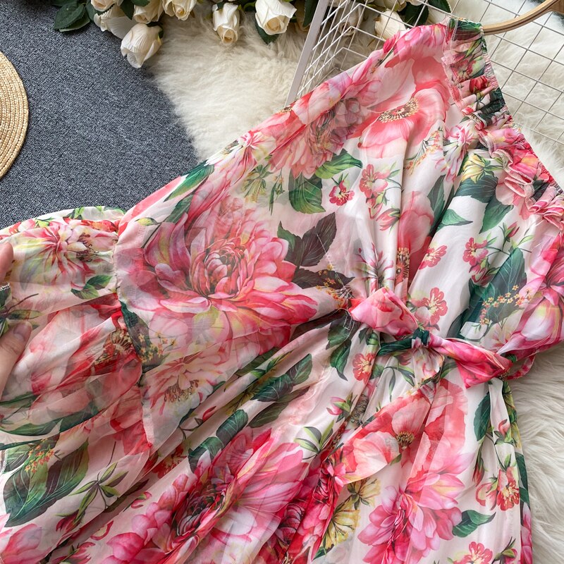 Azalea Floral Maxi Dress
