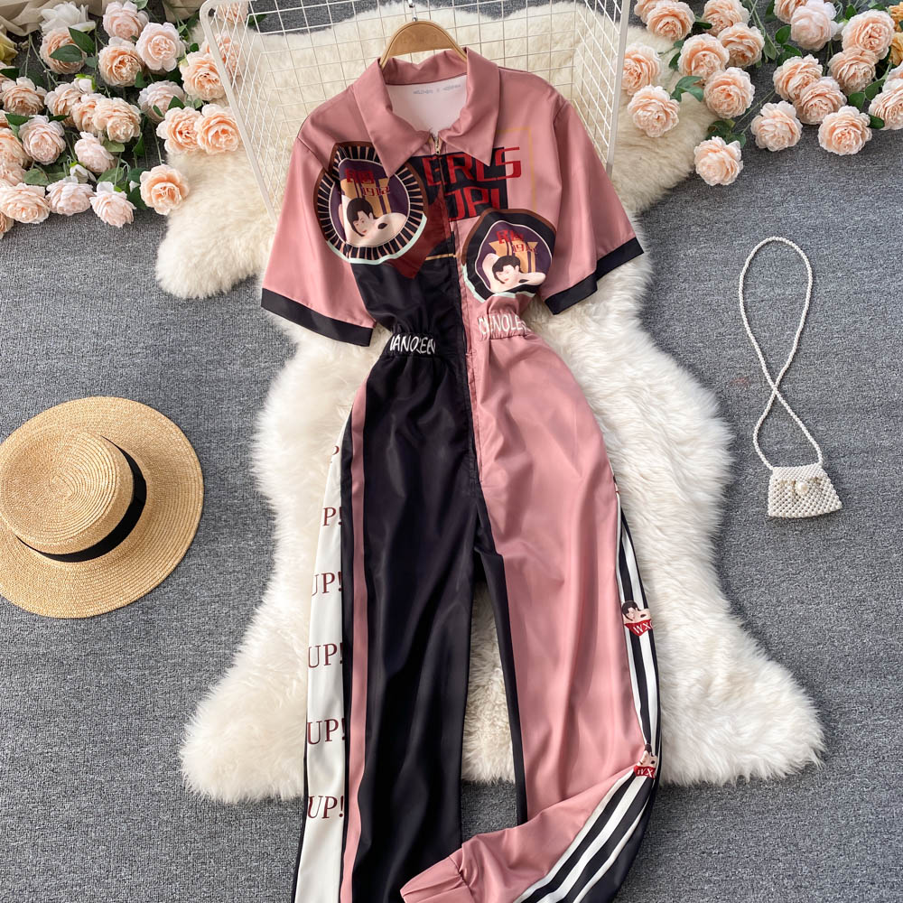 Venus Color Block Jumpsuit