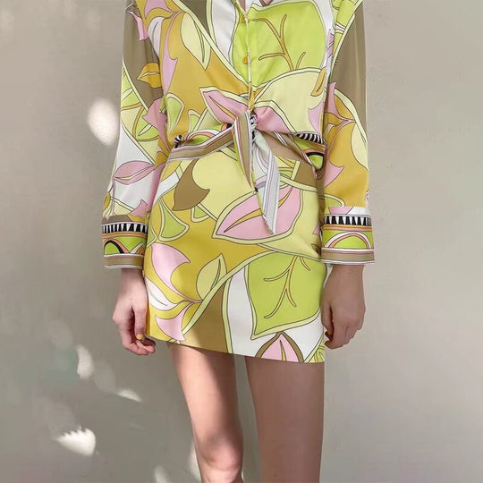 Cyrus Printed Coord Set