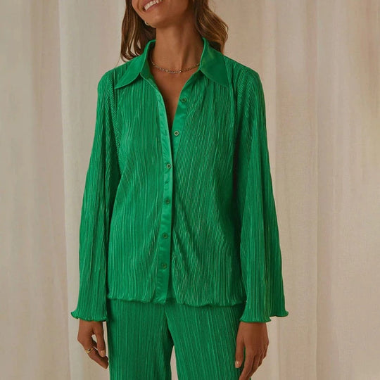 Lauren Pleated Coord Set