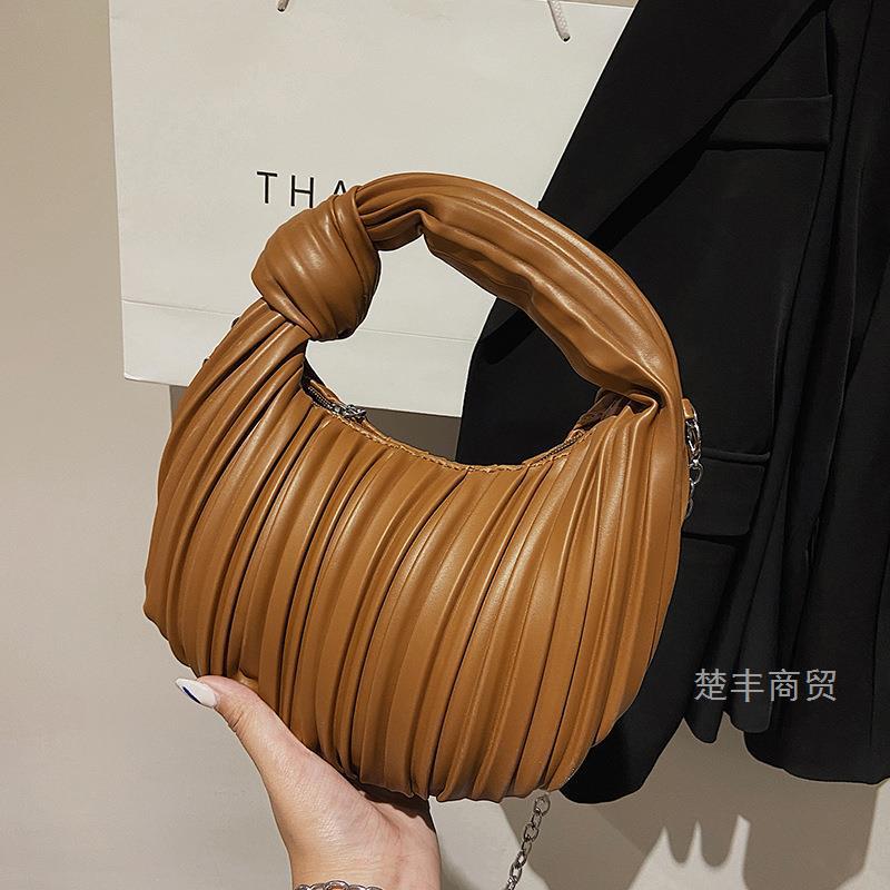 Hobo Pleated Shoulder Bag