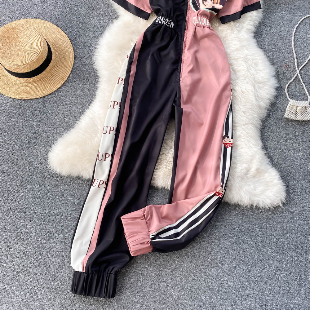 Venus Color Block Jumpsuit