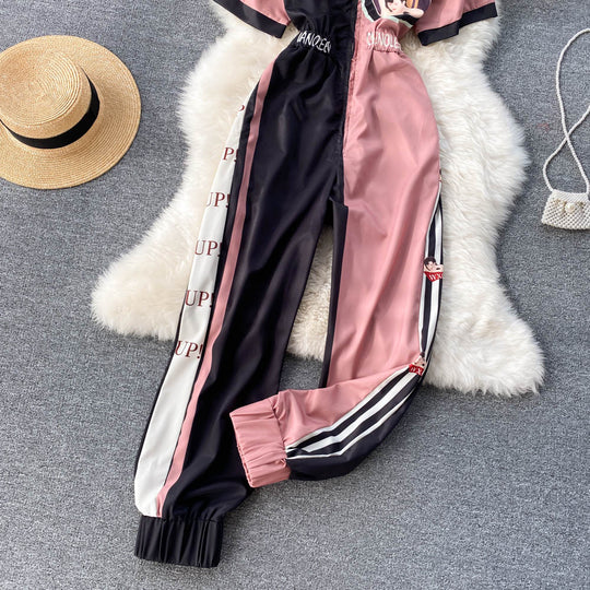 Venus Color Block Jumpsuit