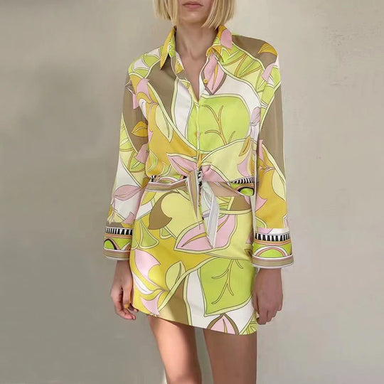 Cyrus Printed Coord Set