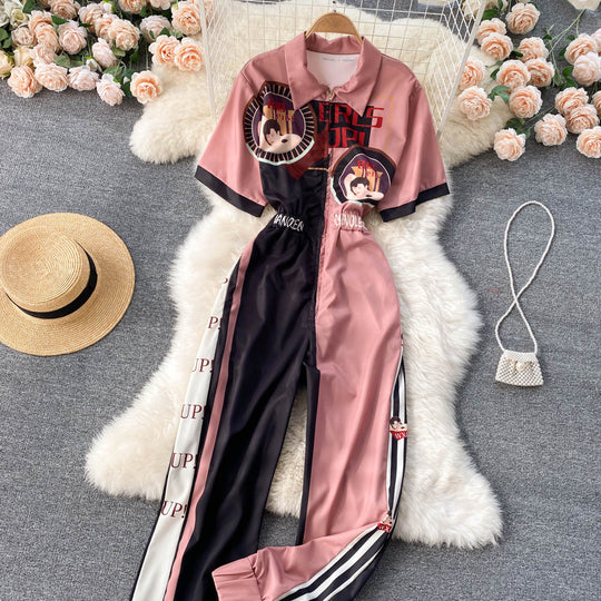 Venus Color Block Jumpsuit