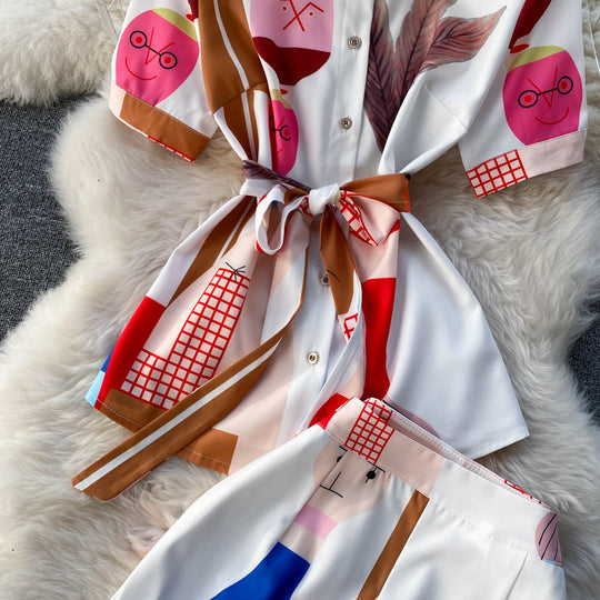 Brynn Printed Coord Set