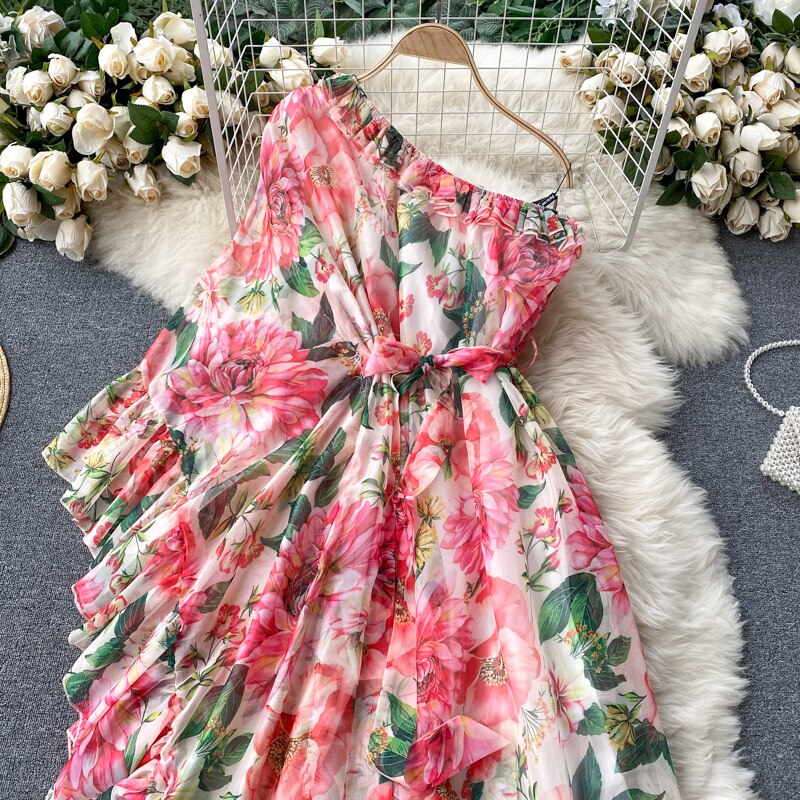 Azalea Floral Maxi Dress
