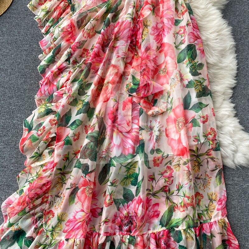 Azalea Floral Maxi Dress